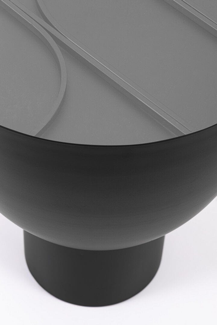 Круглый стальной журнальный столик с порошковым покрытием BIZZOTTO Archie ARCH-00150395 - Вид №1