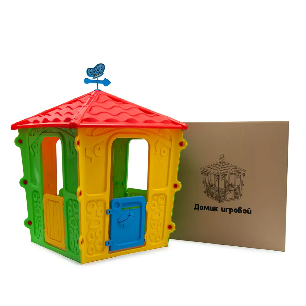 Santreyd Детский игровой домик из полипропилена 108x108x152 см 89350101 STLM-0951255 - Вид №5