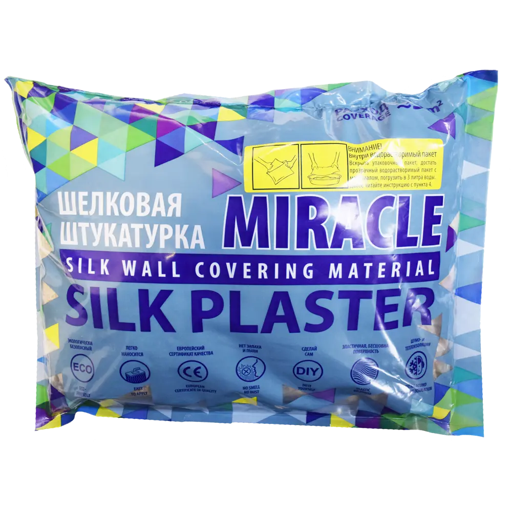 Жидкие обои Silk Plaster Миракл 1015Н 0.9 кг цвет бежевый STLM-2052641 - Вид №1