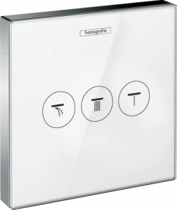 15736400 Стеклянный вентиль ShowerSelect, скрытого монтажа, на 3 функции Hansgrohe