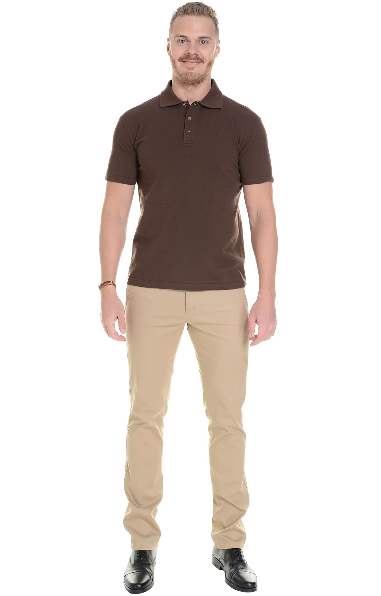 68258 Брюки  мужские beige (бежевые) El-Risto  Одежда для официантов  размер 46/182-188  - Вид №4