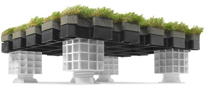 Roofingreen Поднятый наружный модуль с теплоизоляцией sun-id-1481746 - Вид №24