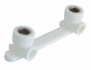 Водорозетка с планкой KALDE D25х1/2" полипропиленовая белая b04