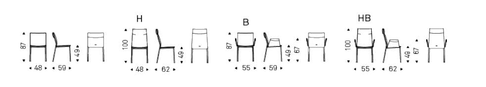 Кожаный стул Cattelan italia Isabel ARCH-00076171 - Вид №4