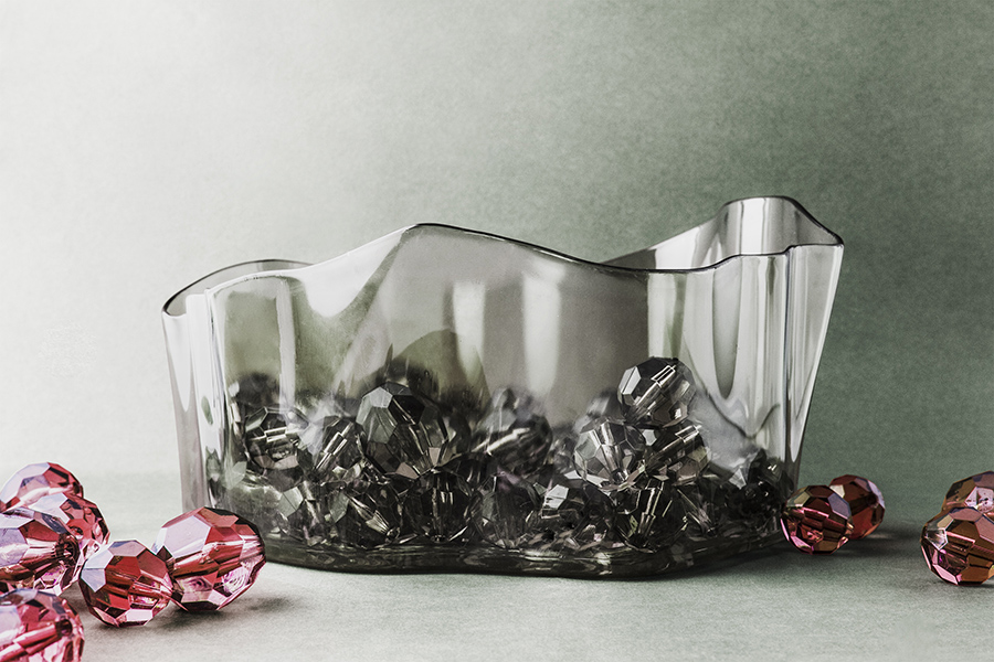 Органайзер Flow, маленький, черный Qualy QL10164BK - Вид №2