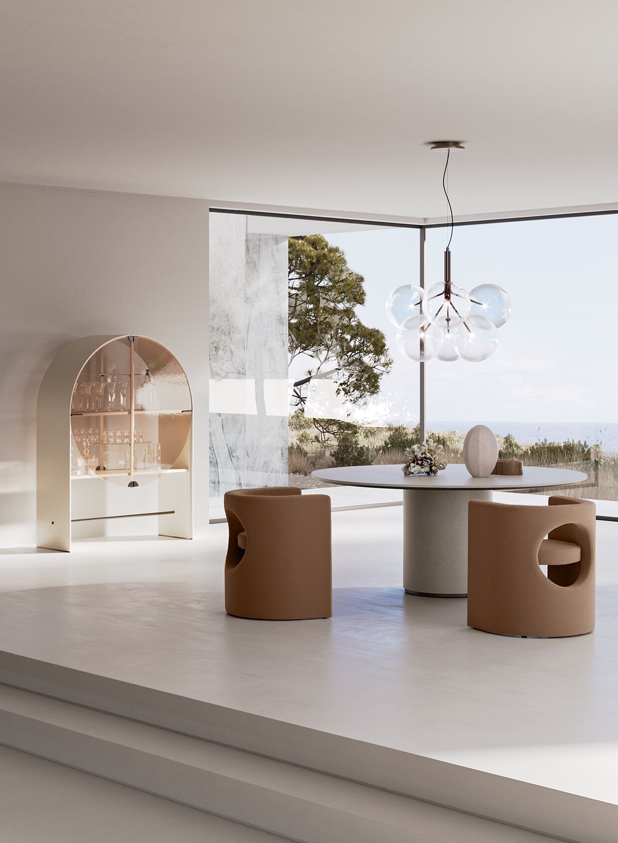 Кресло с подлокотниками Gallotti&Radice H2O ARCH-00003026 - Вид №9