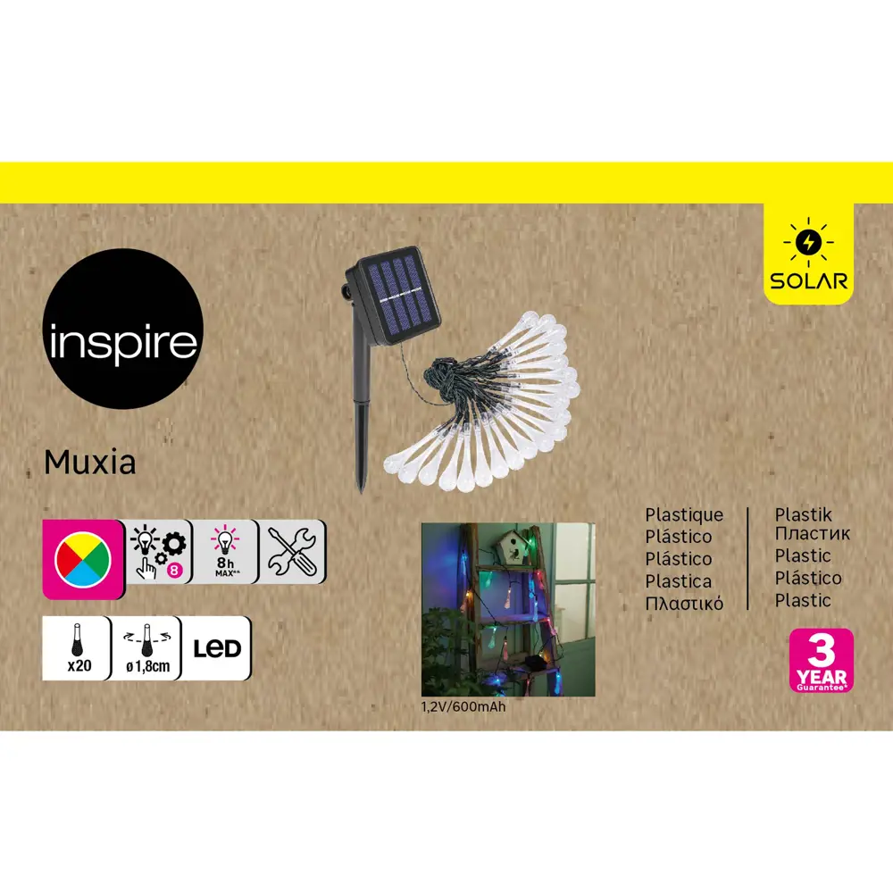 INSPIRE Muxia — Солнечная гирлянда для сада 5 метров 84692979 STLM-0906326 - Вид №10