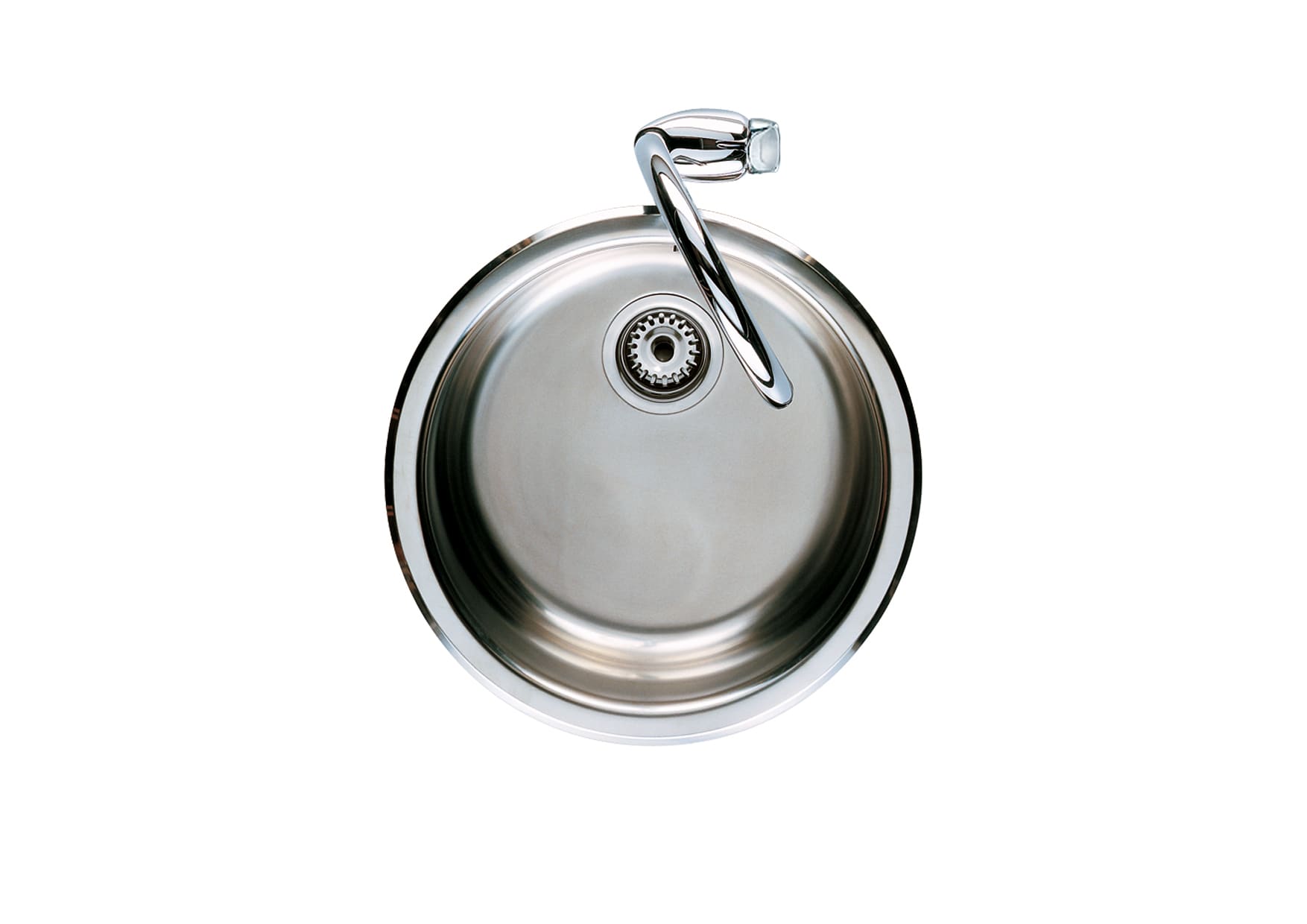 A870810453 Раковина из нержавеющей стали с одной чашей ROCA Redondo