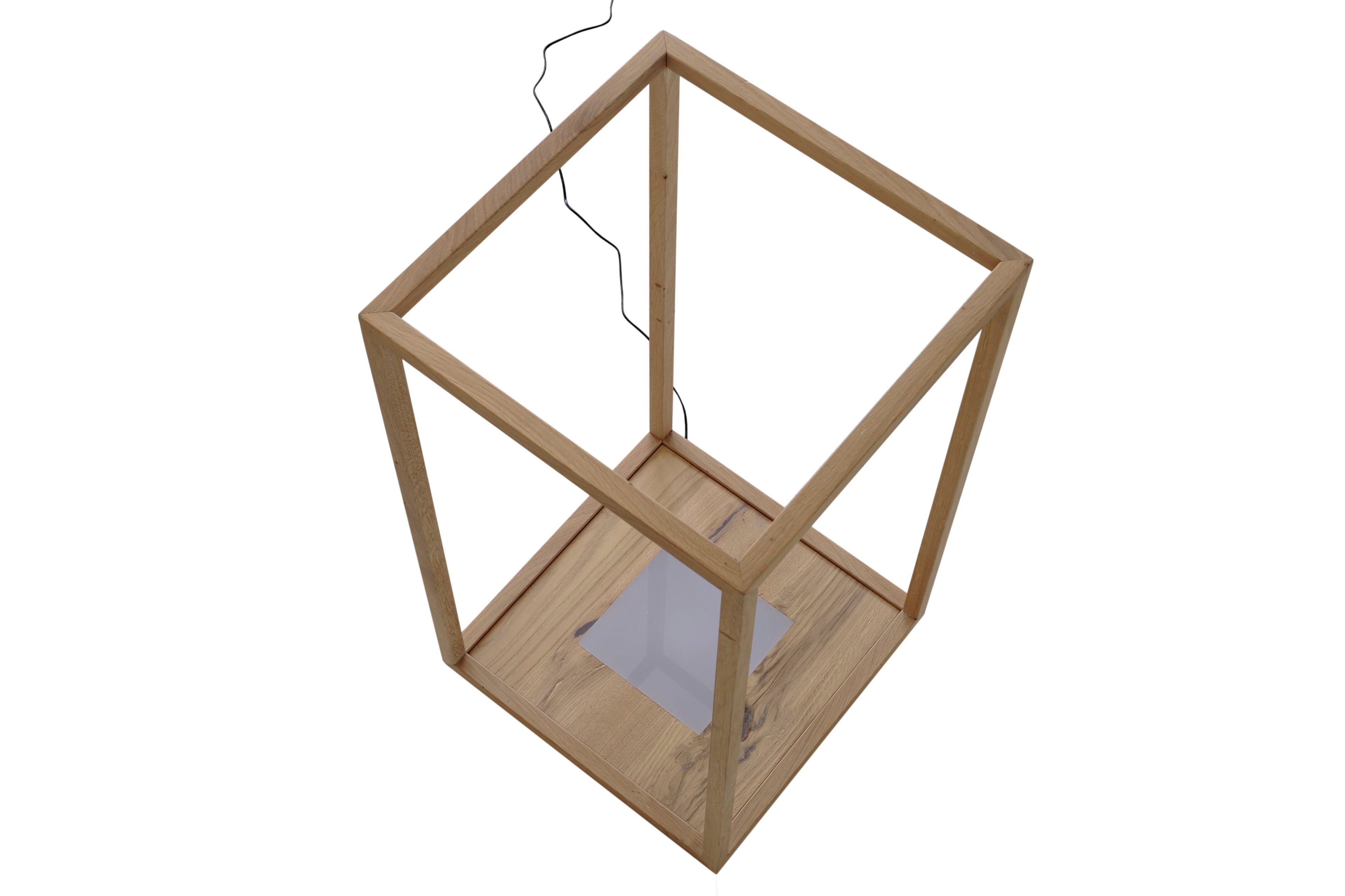 Напольная лампа из дуба Deodara Световой короб ARCH-00101203 - Вид №9