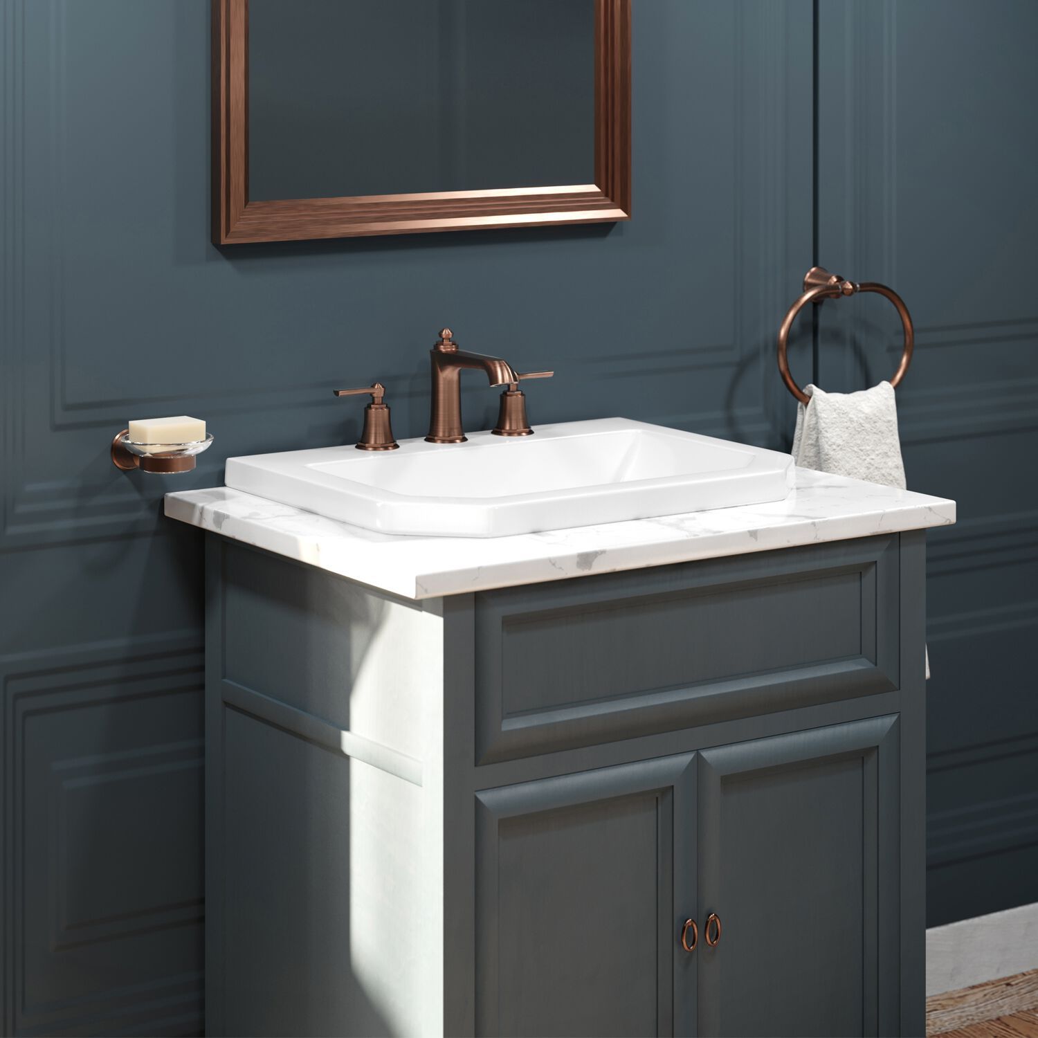 Настенная мыльница из латуни и стекла OMNIRES Art Line ARCH-00075051 - Вид №2