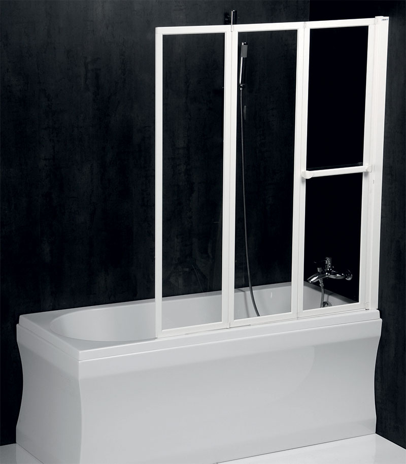 37817 Душевое ограждения на борт вынны Polysan Чехия 