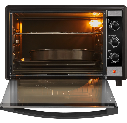 9052407 Мини-печь NORDFROST RC 450 ZB pizza черный STDN-0006248 - Вид №3