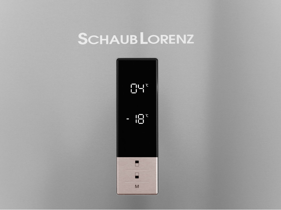 9920937 Холодильник с морозильником   Schaub Lorenz SLU S620X3E серебристый STDN-0036351 - Вид №5