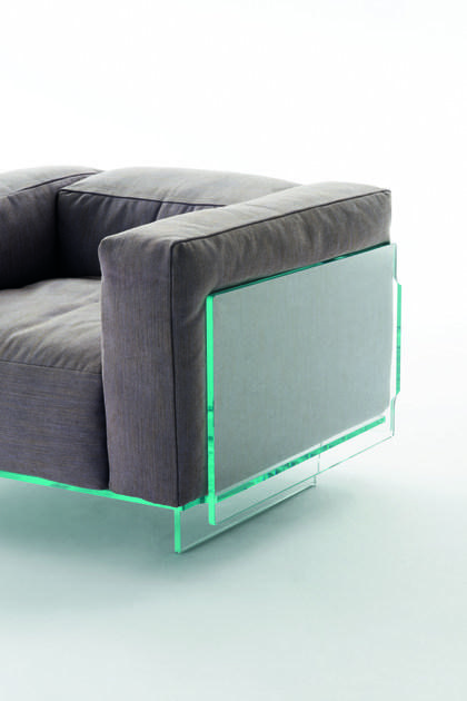 Glas Italia Кресло Crystal Crystal lounge sun-id-1484237 - Вид №1