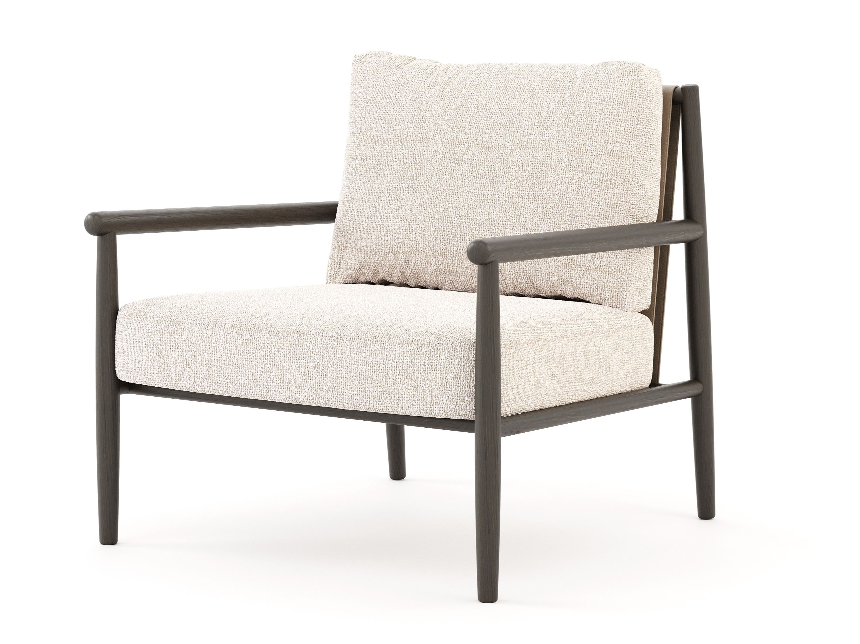 Тканевое кресло с подлокотниками Stylish Club Landform ARCH-00114057