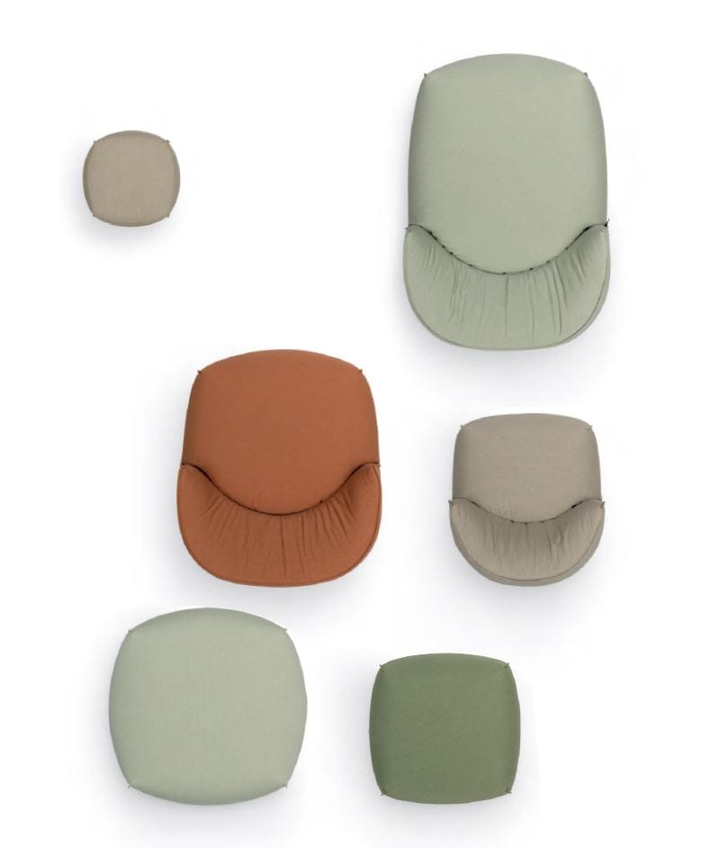 Sunbrella®мягкая Садовая спальная кровать Kristalia Brioni Outdoor ARCH-00115393 - Вид №4