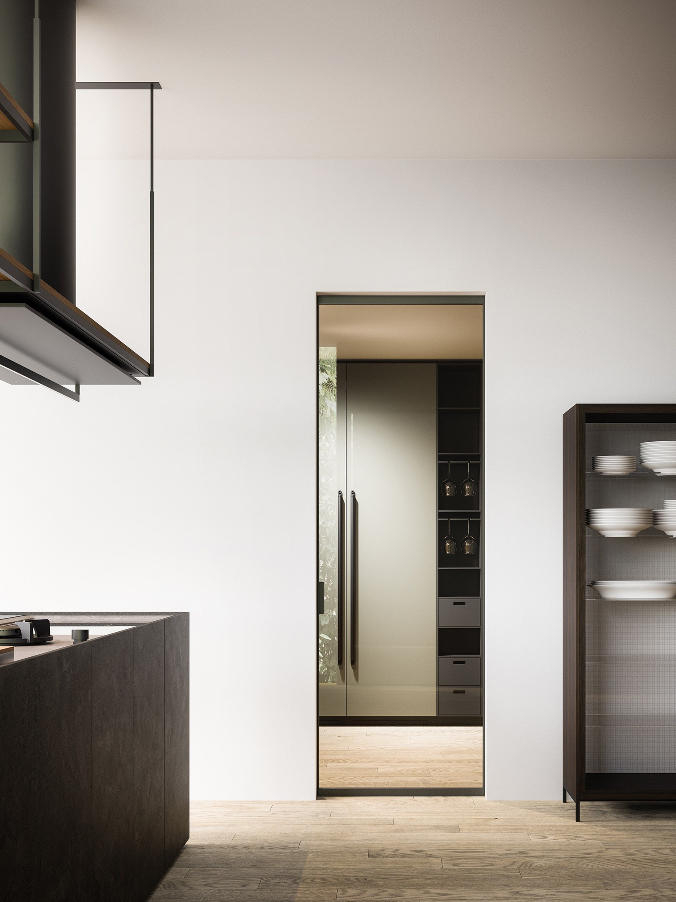 Раздвижные двери интерьер стены ADL мифический ARCH-00151892 - Вид №1