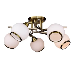 Люстра "Восход" 5хЕ27х60 Вт цвет бронза