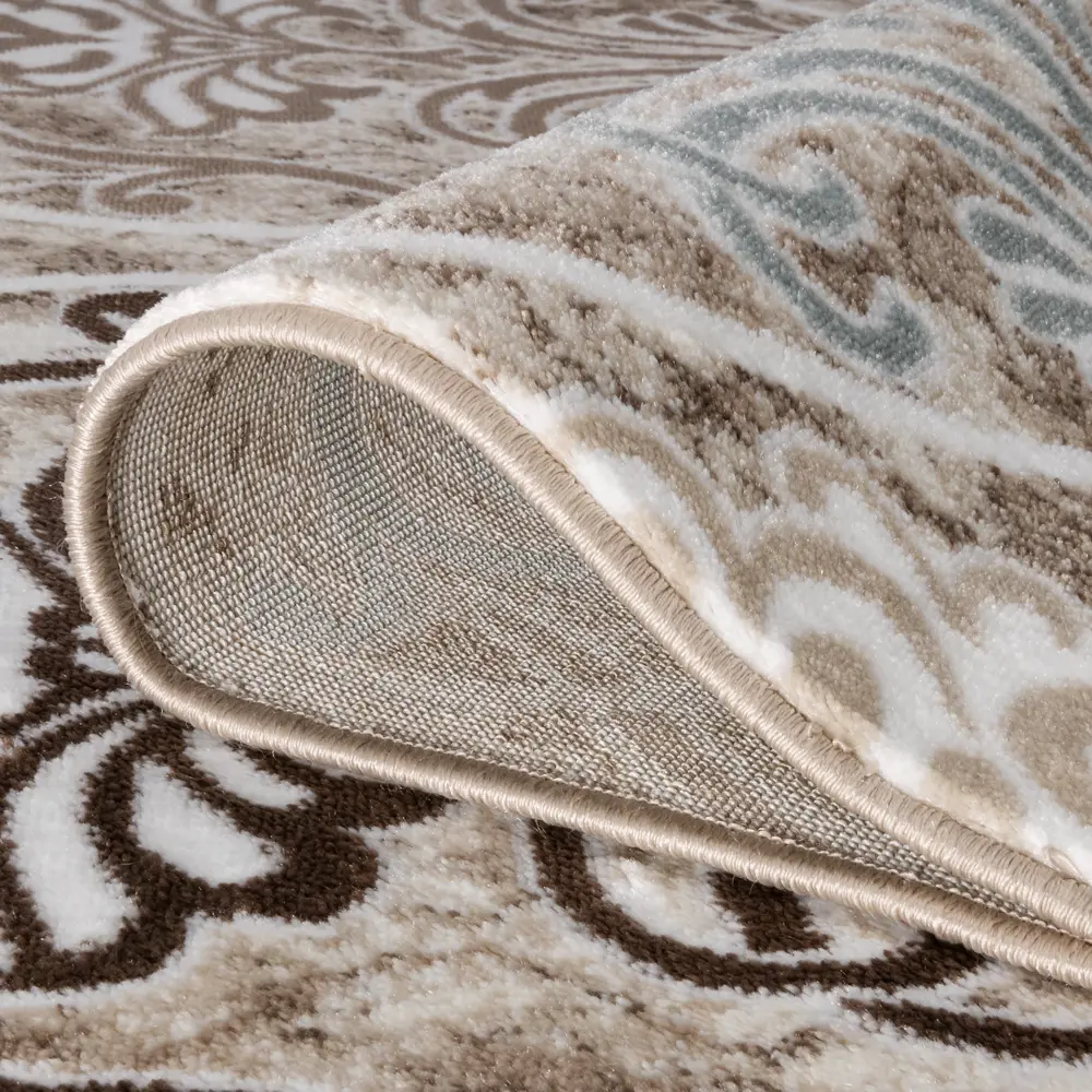 Ковер полипропилен Люкс L013 200x200 см цвет бежевый MERINOS STLM-2027515 - Вид №2