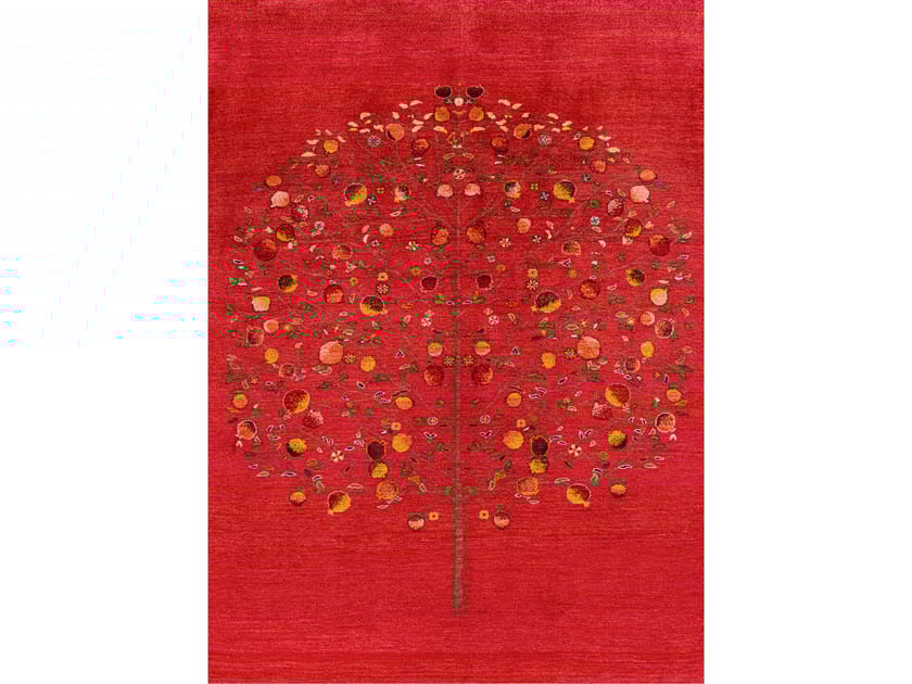 Прямоугольный шерстяной ковер на заказ Zollanvari Gabbehs Flora &amp ARCH-00075944