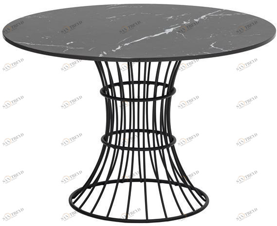 iSimar Круглый журнальный столик из стали Bolonia sun-id-1427349