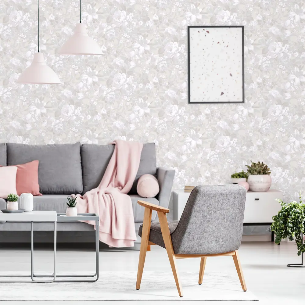 Обои флизелиновые Ateliero Amore Mio коричневые 1.06 м 889295 STLM-2129020 - Вид №2