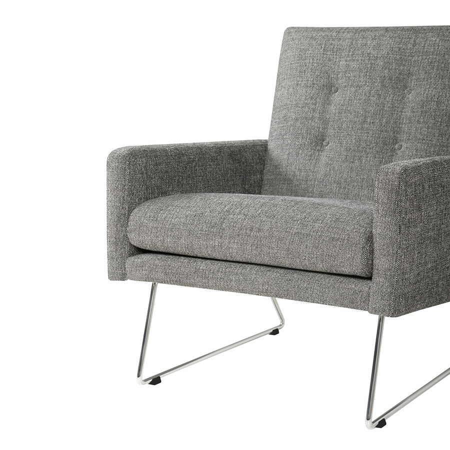 Кресло Max, черно-белое Sits S1419 - Вид №7