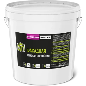 Краска фасадная Ярославские Краски Standart цвет белый 28 кг