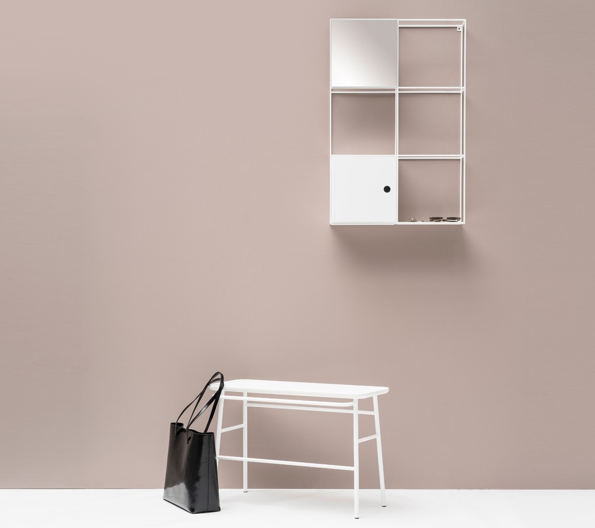 Ex.T FELT COMPOSITION 1 Стенка модульная белая EXFELTCOMB1BIANCO  - Вид №4