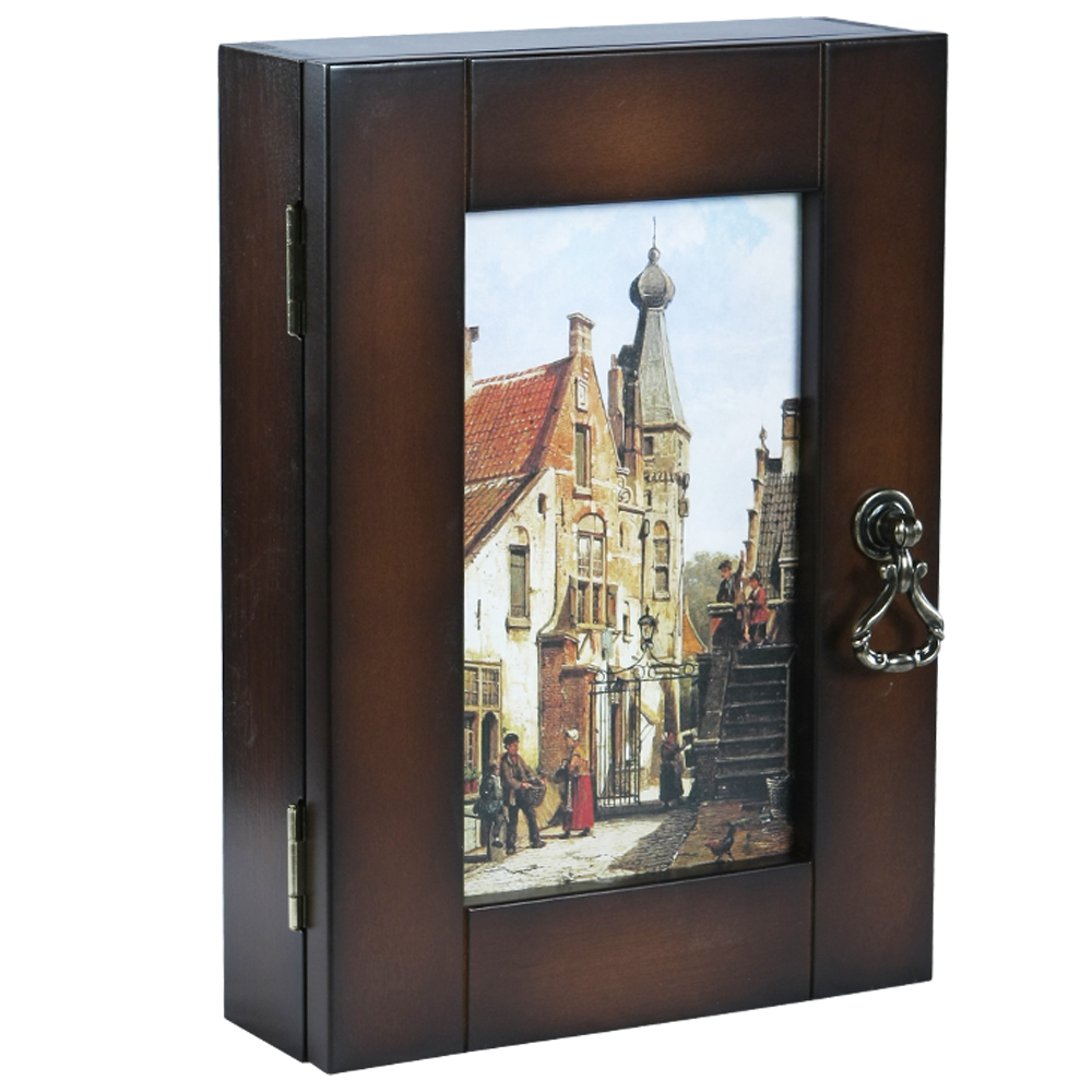 71111 Ключница Семь ключей счастья Орех BOGACHO 4627138207550