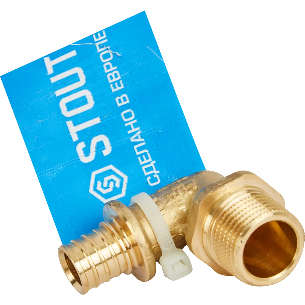 Угольник-переходник STOUT 1/2"×16 мм для водопроводных систем 82197827 STLM-0021718 - Вид №4