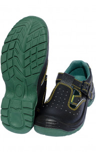 67918 Полуботинки "Рабер" NEW (Нью) с перфорацией (натуральная кожа)  Спецобувь с металлическим и композитным подноском размер 42