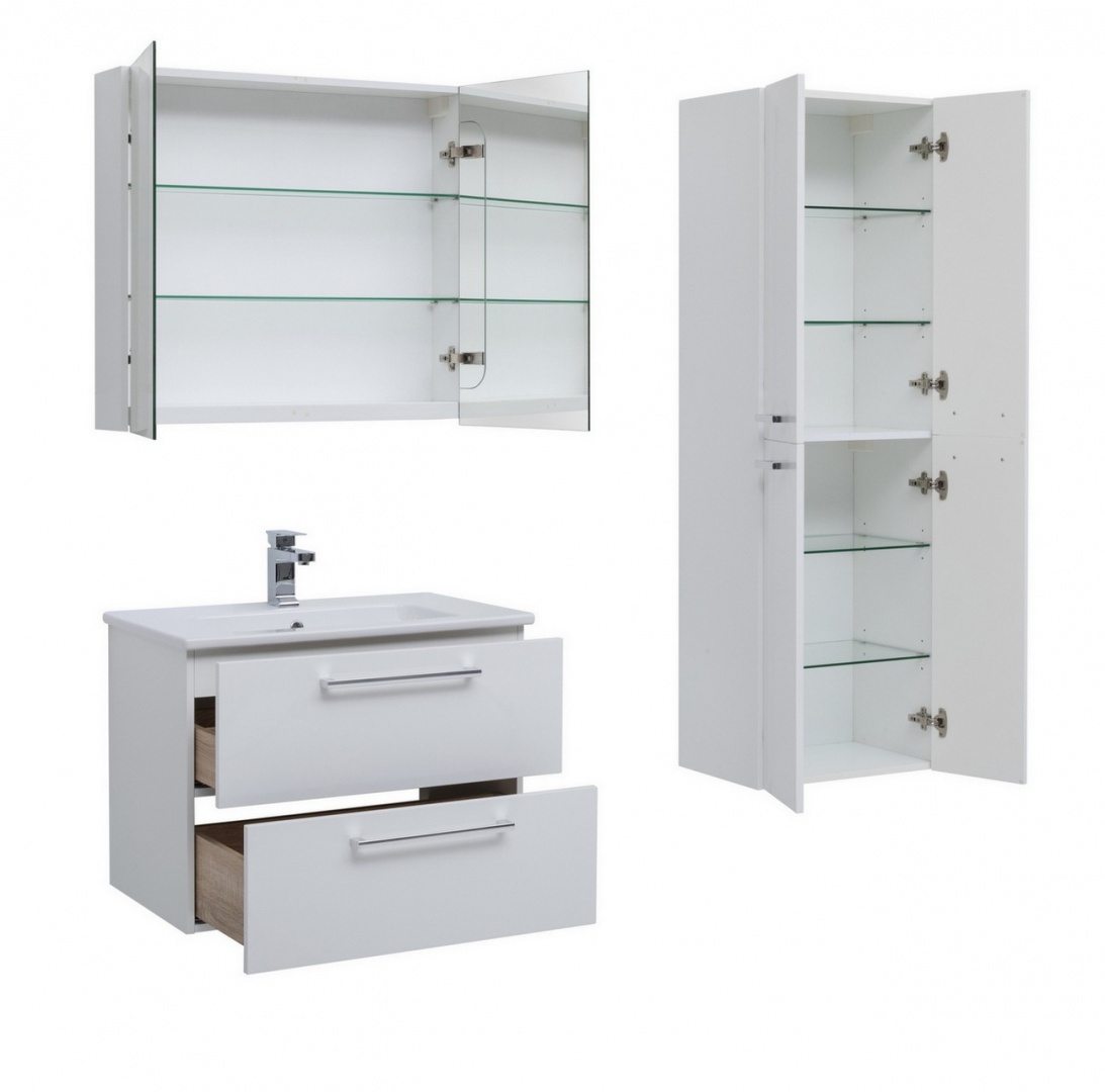 GIO 80 тумба подвесная под умывальник Эйфория80 DREJA 770103W - Вид №3