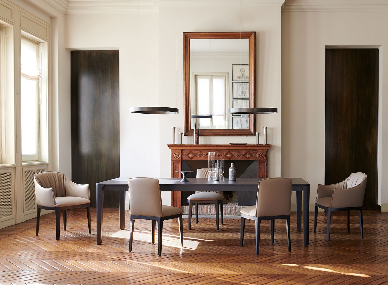 Прямоугольный выдвижной стол Potocco ARCH-00052768 - Вид №1