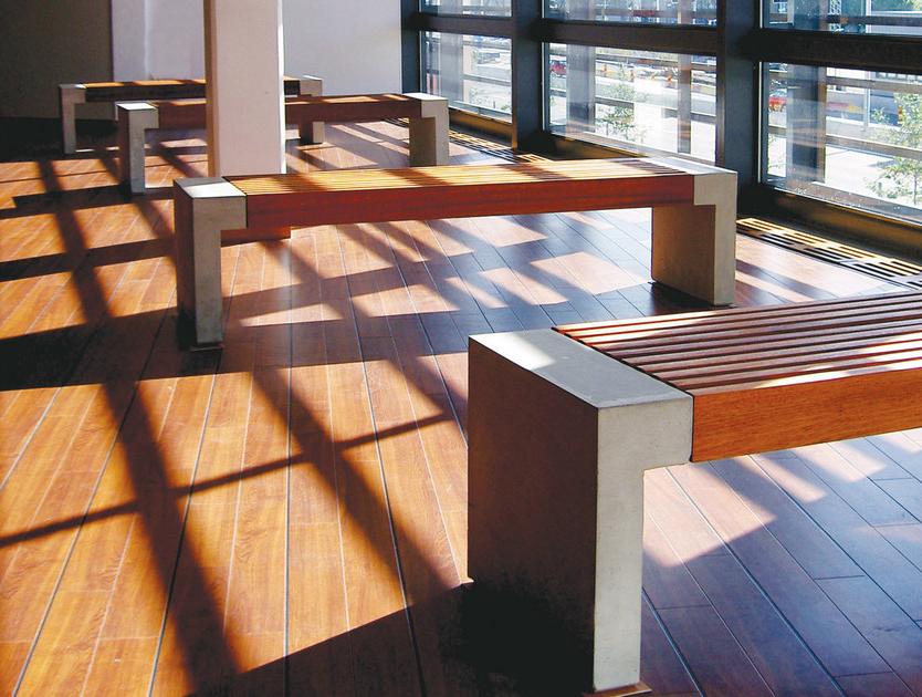 Nola Industrier Бетонная скамья без спинки sun-id-1434906 - Вид №4