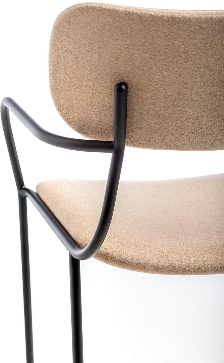 arrmet Табурет из ткани с подлокотниками Kiyumi sun-id-1407425 - Вид №5