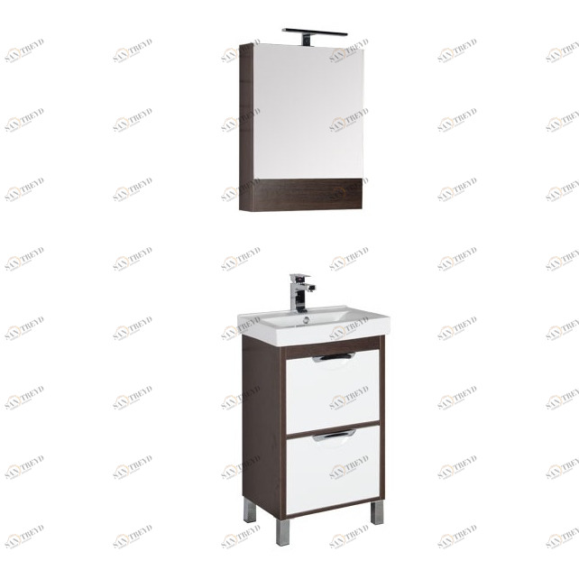 Комплект мебели Aquanet Гретта 50 венге 00172208