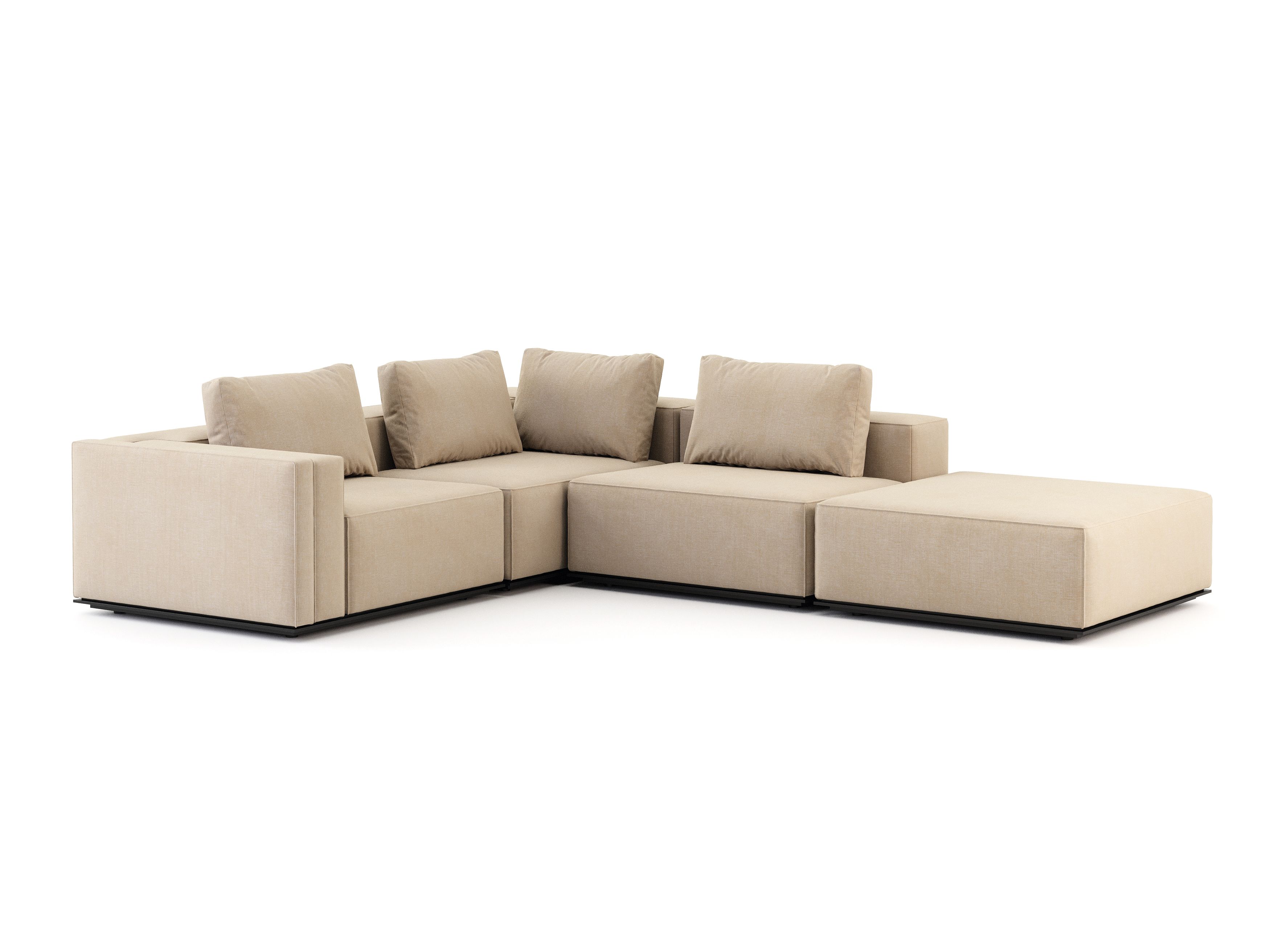 Угловой диван из ткани Stylish Club Landform ARCH-00120997 - Вид №1