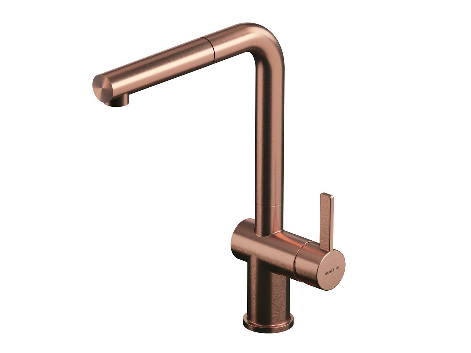 Однорычажный смеситель для кухни с выдвижным ручным душем GUGLIELMI RUBINETTERIE Rialto ARCH-00100238 - Вид №2
