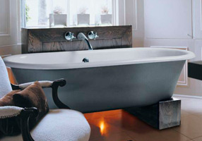 Gentry Home Bexley Cast iron bathtubs with feet Ral 4004 GH100792  - Вид №1