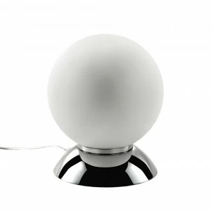 Настольная лампа Lightstar Globo 813914 LIGHTSTAR ИНТЕРЬЕРНЫЕ 080694 Белый;хром