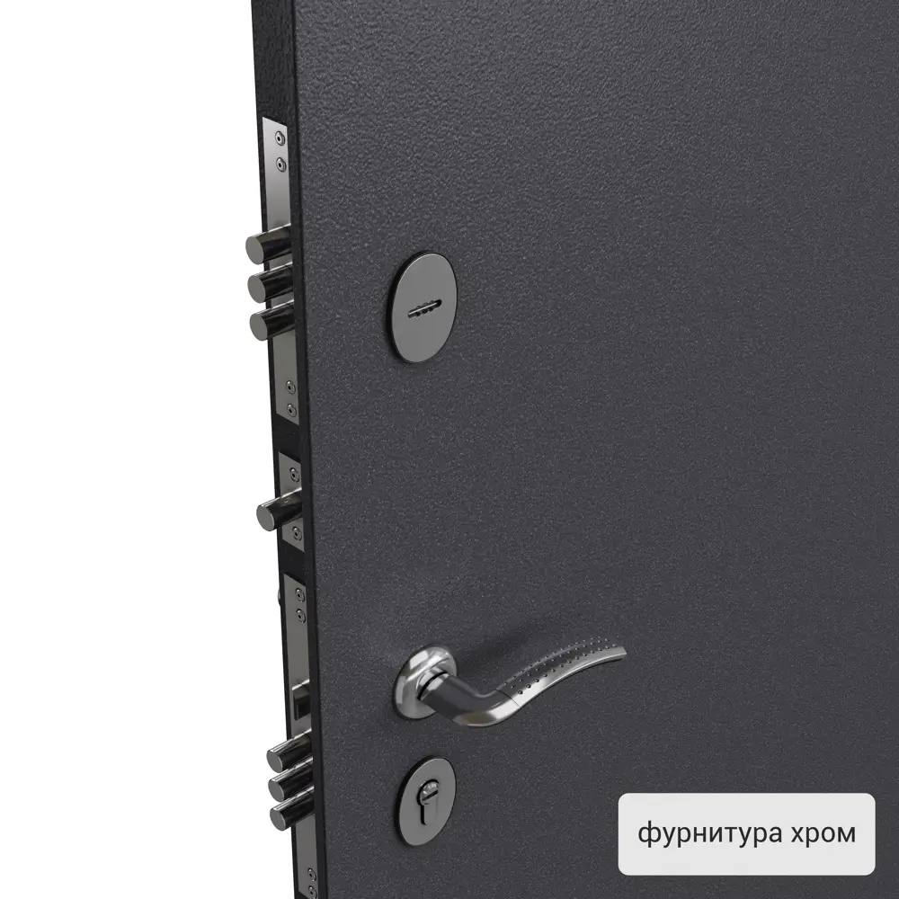 Дверь входная металлическая Вавилон 960 мм левая цвет графит TOREX STLM-2164206 - Вид №2