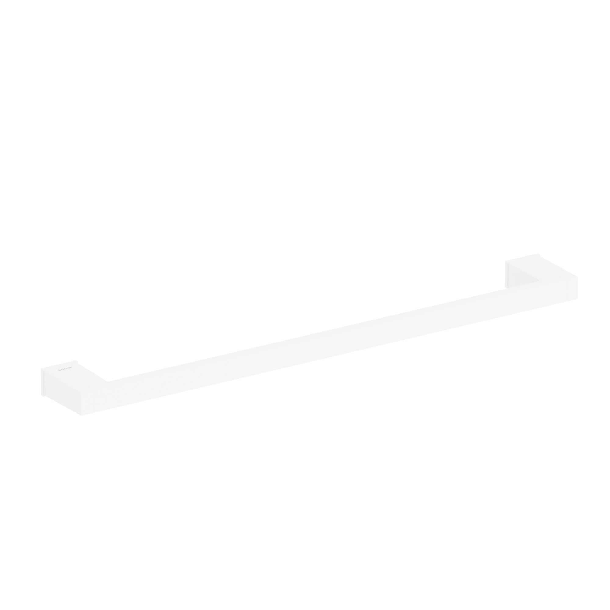 176403 Полотенцедержатель 50 см цвет Белый Sonia S-CUBE Испания