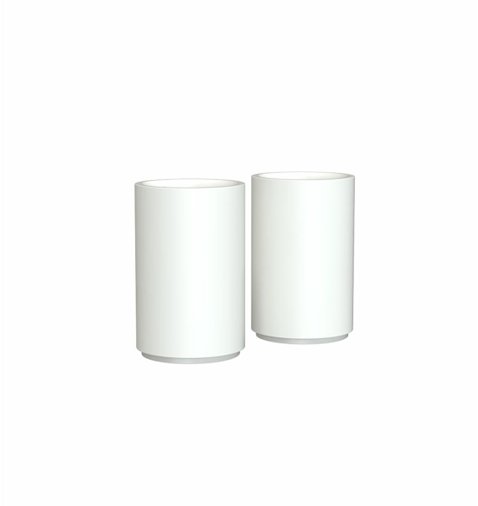 FROST Соль и перец » белый Нержавеющая сталь Белый N1924-W  - Вид №1