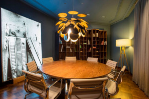 086341 Люстра 68 бежевая матовая Marset Discoco