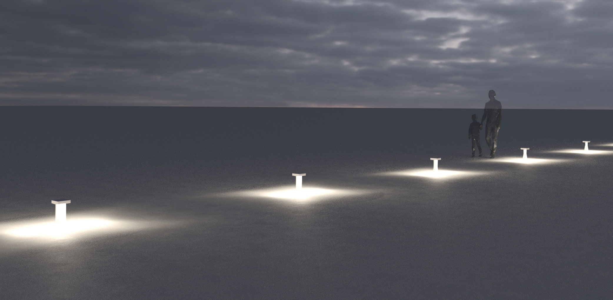 1640569 Мобильный светильник Platek BLEND Paletto  BLEND H. 300 mm - 8 LED 4000K diffuse  - Вид №17