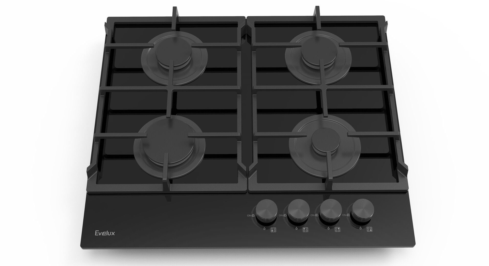 9226476 Газовая варочная поверхность Evelux HEG 615 BG STDN-0100997 - Вид №1