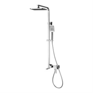 BB95024101 Bienbanyo Душевая стойка Comfort Rain - со смесителем, хром