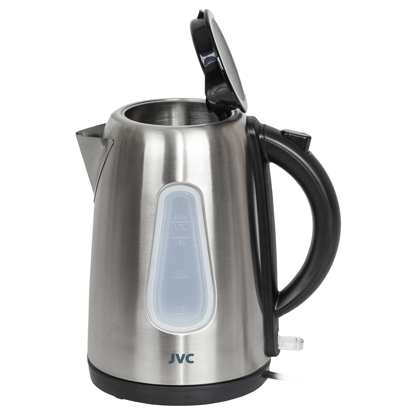 9933802 Электрочайник JVC JK-KE1716 серебристый STDN-0056270 - Вид №1