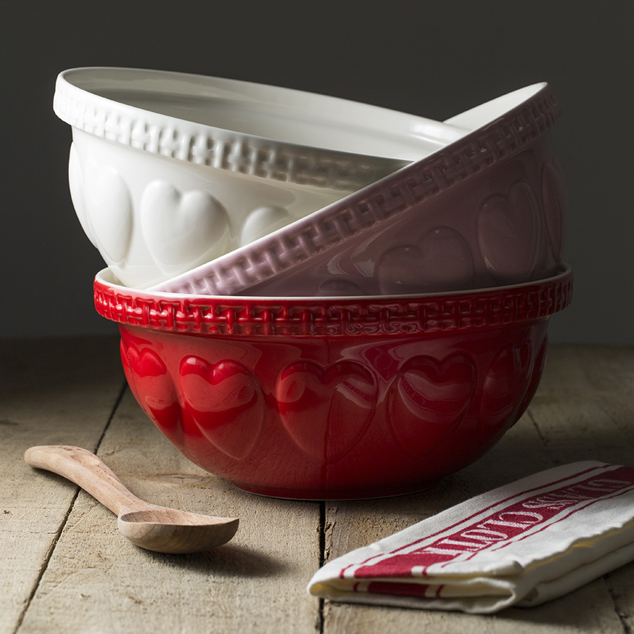 Миска Hearts 29 см красная Mason Cash 2006021 - Вид №4